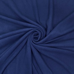 Флис Односторонний 130 гр/м2, цвет Темно-синий (на отрез)  в Назране