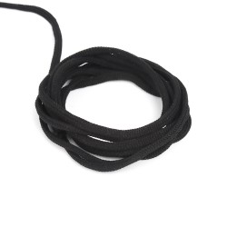 Шнур для одежды 4,5 мм, цвет Чёрный (на отрез)  в Назране