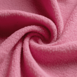 Флис Односторонний 130 гр/м2, цвет Розовый (на отрез)  в Назране