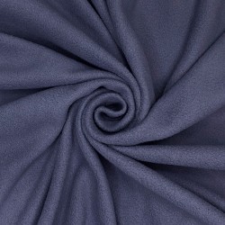 Ткань Флис Односторонний 130 гр/м2, цвет Темно-серый (на отрез)  в Назране