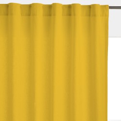 Штора уличная на Трубной ленте (В-220*Ш-145) Желтая, (ткань Оксфорд 600)  в Назране