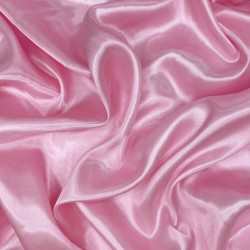 Ткань Атлас-сатин, цвет Розовый (на отрез)  в Назране
