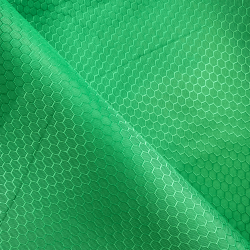 Ткань Оксфорд 300D PU Рип-Стоп СОТЫ, цвет Зелёный (на отрез)  в Назране