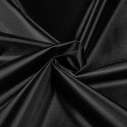*Ткань Оксфорд 210D PU, цвет Черный (на отрез)  в Назране