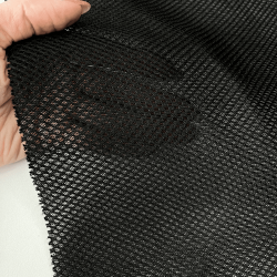Сетка 3D трехслойная Air mesh 165 гр/м2, цвет Черный (на отрез)  в Назране