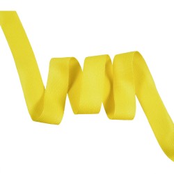 Окантовочная лента-бейка, цвет Жёлтый 22мм (на отрез)  в Назране